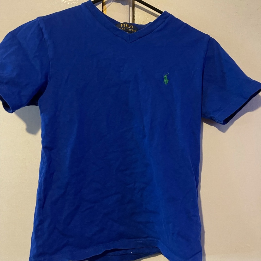Boys Polo Ralph Lauren V-Neck TShirt Size 8